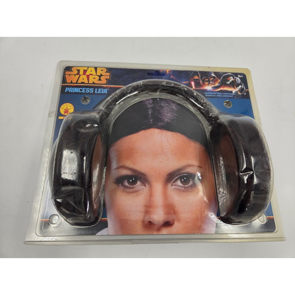 Star Wars Princess Leia Headphones Headband with Hair Buns Cosplay Costume